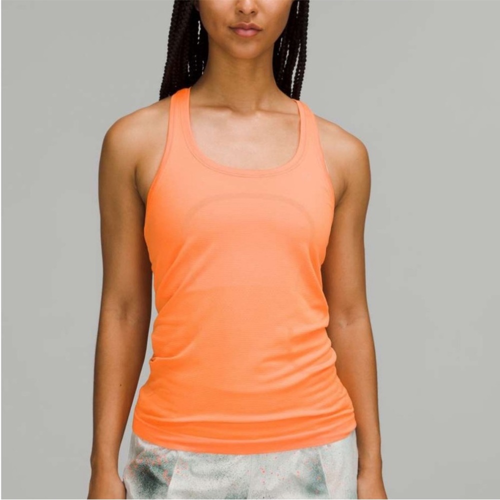 LULULEMON Swiftly Tech Tank In Orange Soda